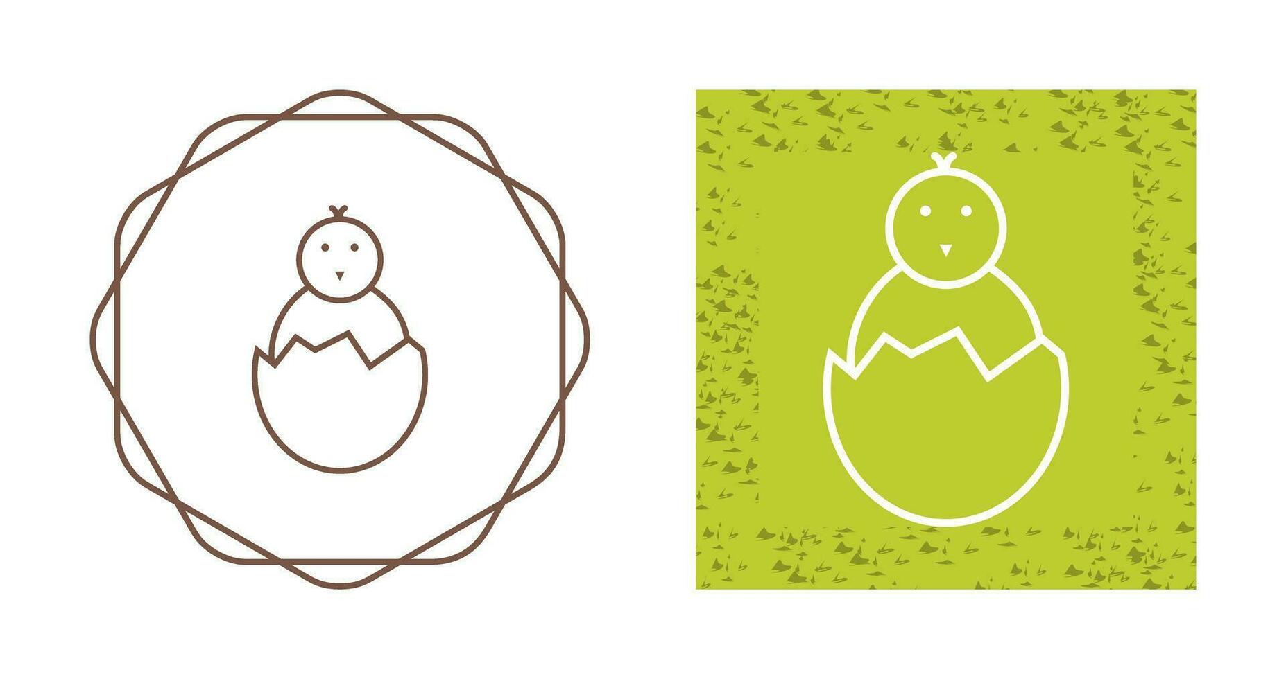 Hatched Egg Vector Icon