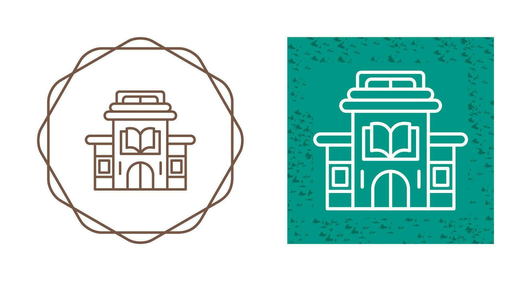 Library Vector Icon