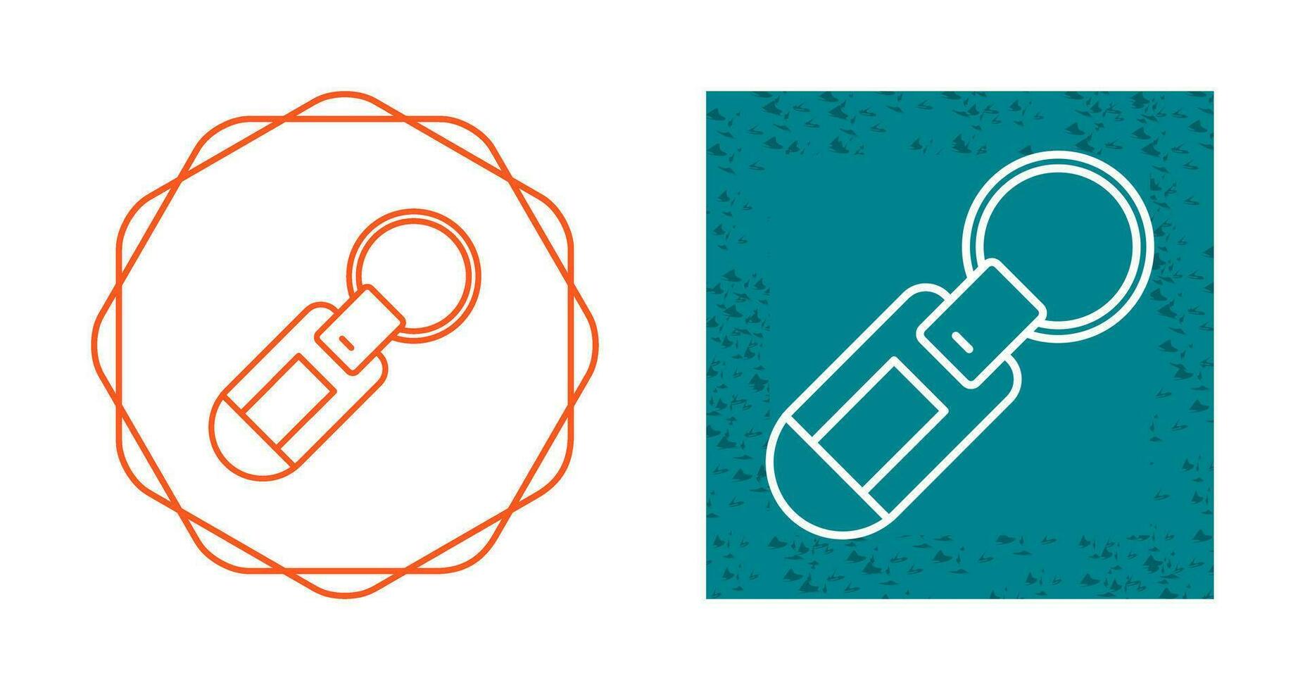 Keychain Vector Icon