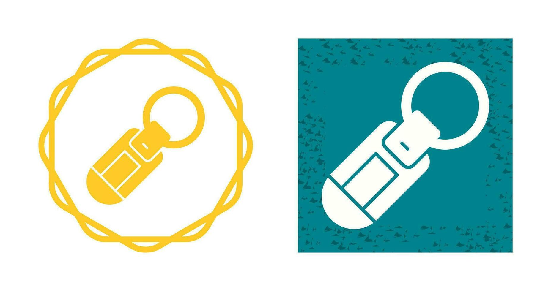 Keychain Vector Icon