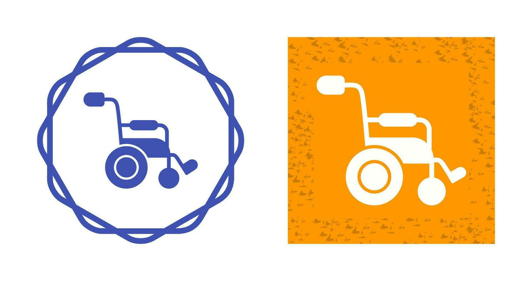 Wheel Chair Vector Icon