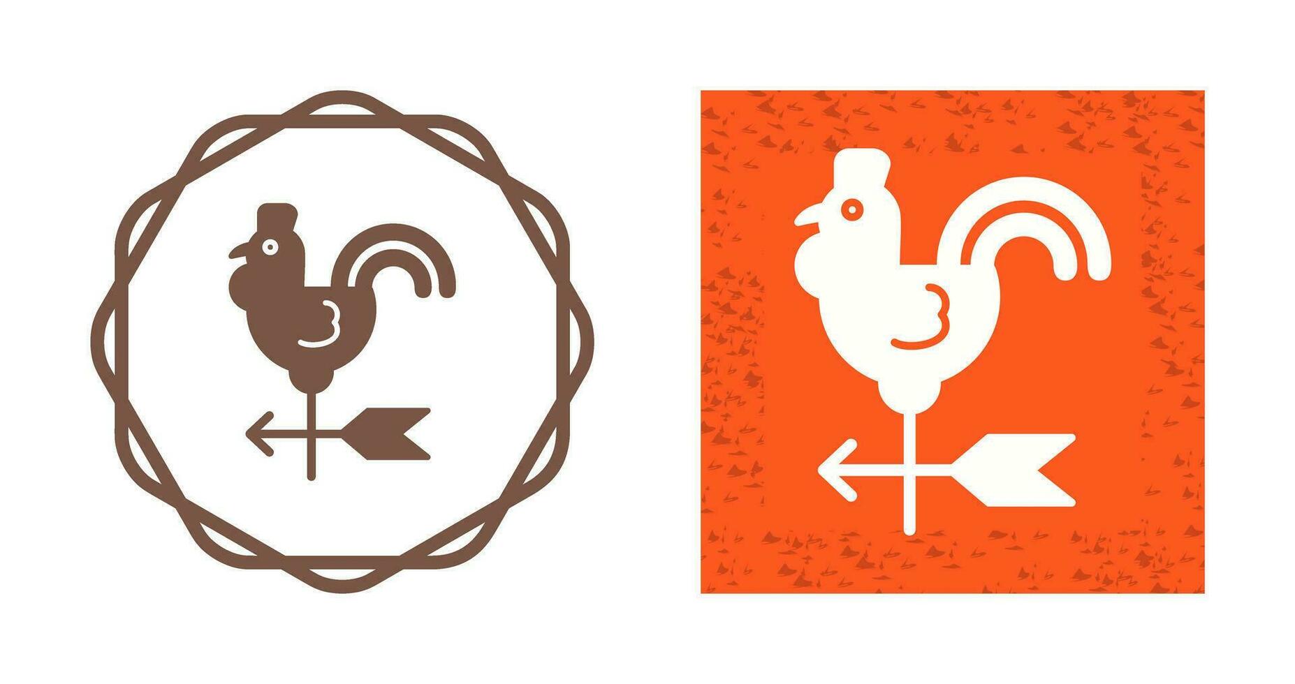 Wind Vane Vector Icon