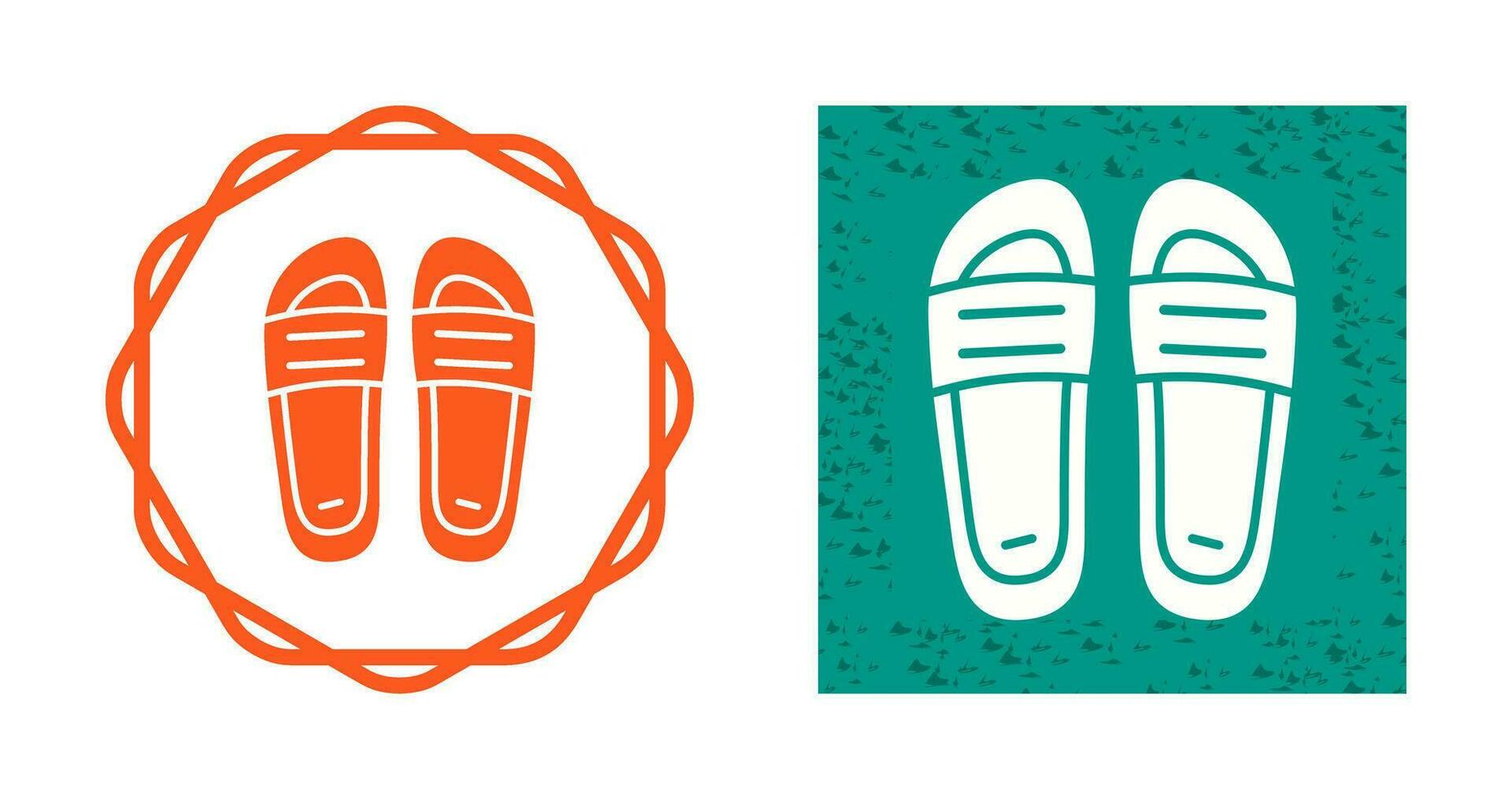 Slippers Vector Icon