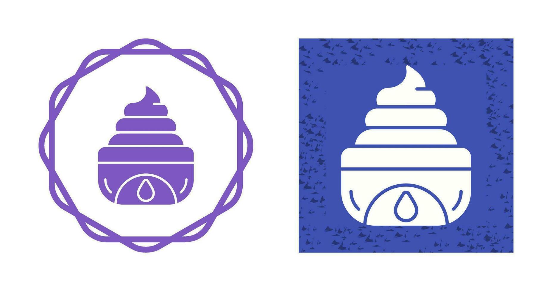 Cream Vector Icon