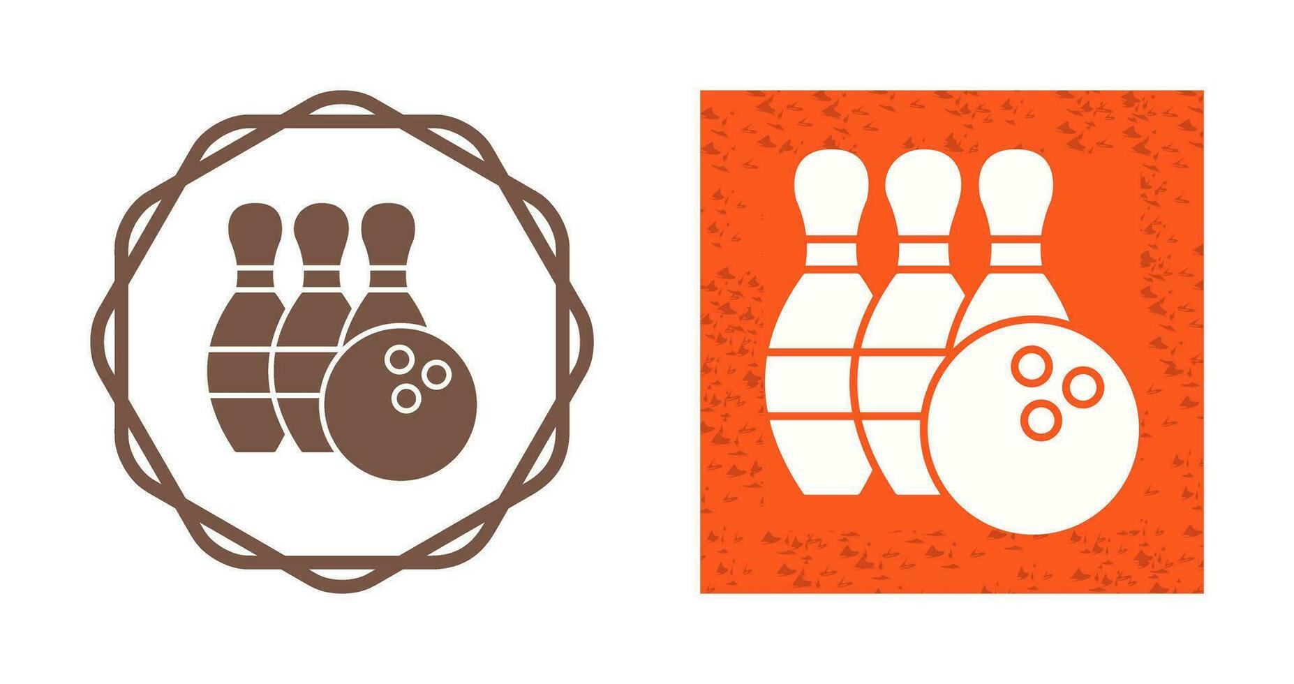 Bowling Vector Icon