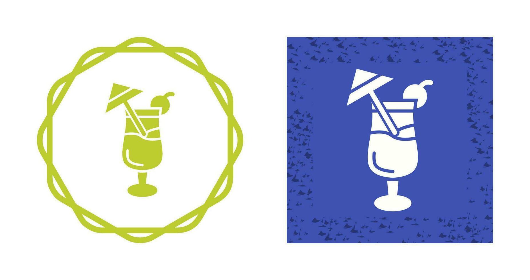 icono de vector de coctel