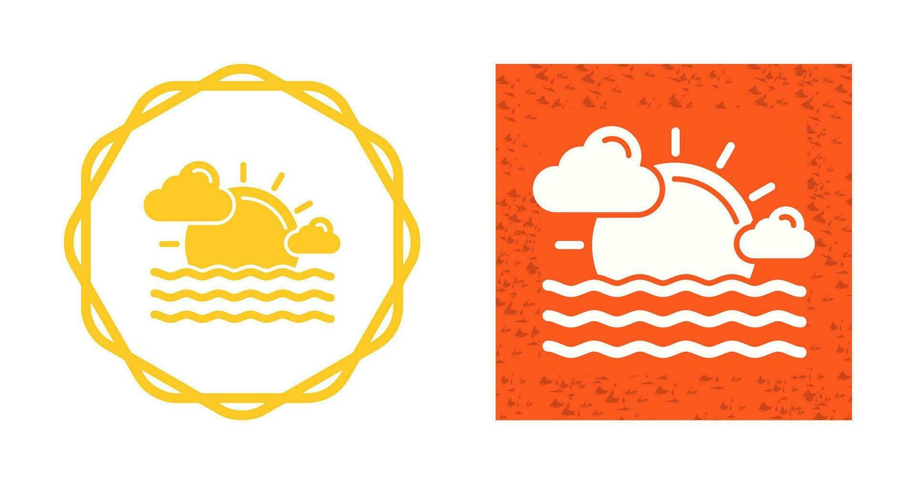 Sunset Vector Icon