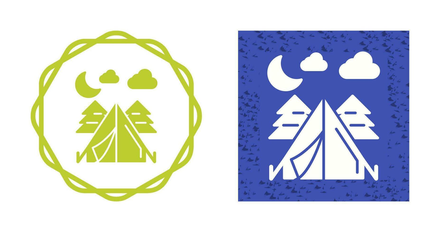 Tent Vector Icon