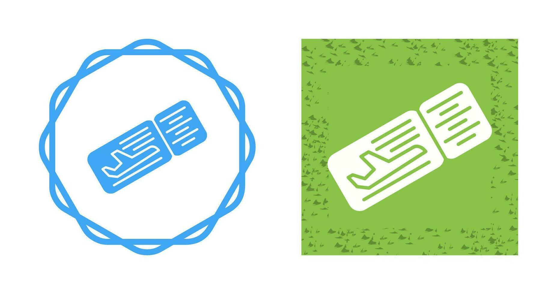Plane Tickets Vector Icon