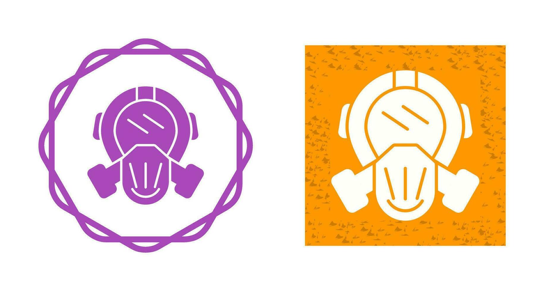 Gas Mask Vector Icon