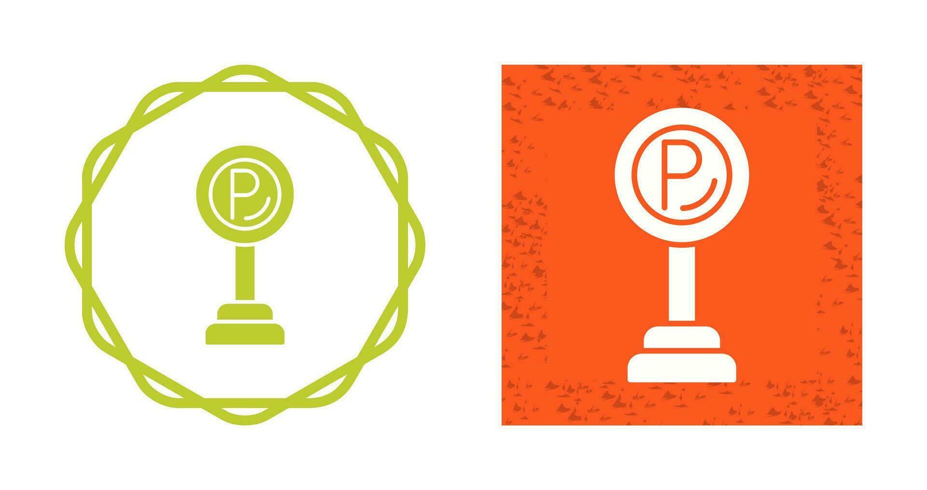 Parking Sign Vector Icon