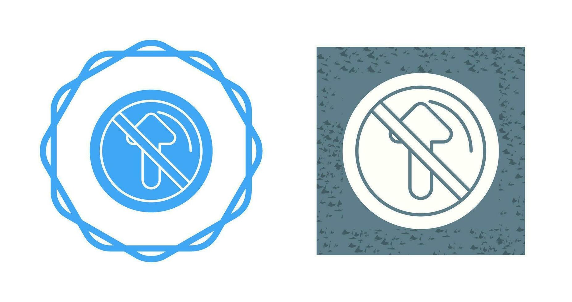 No Passing Vector Icon