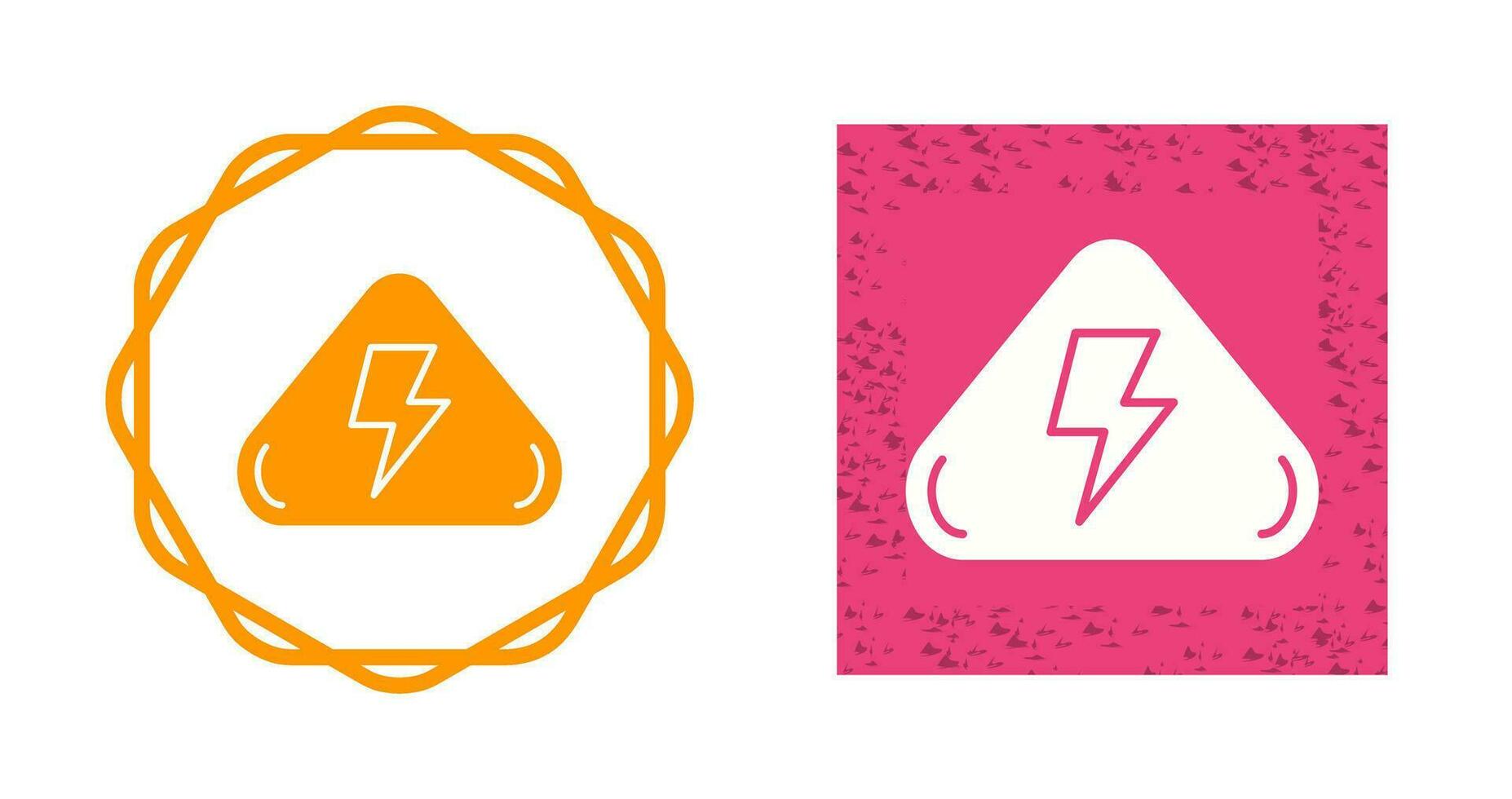 Electrical Hazard Vector Icon