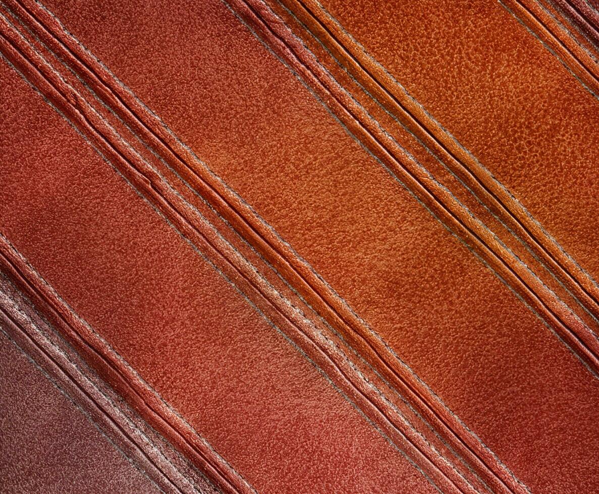 Brown leather texture background photo