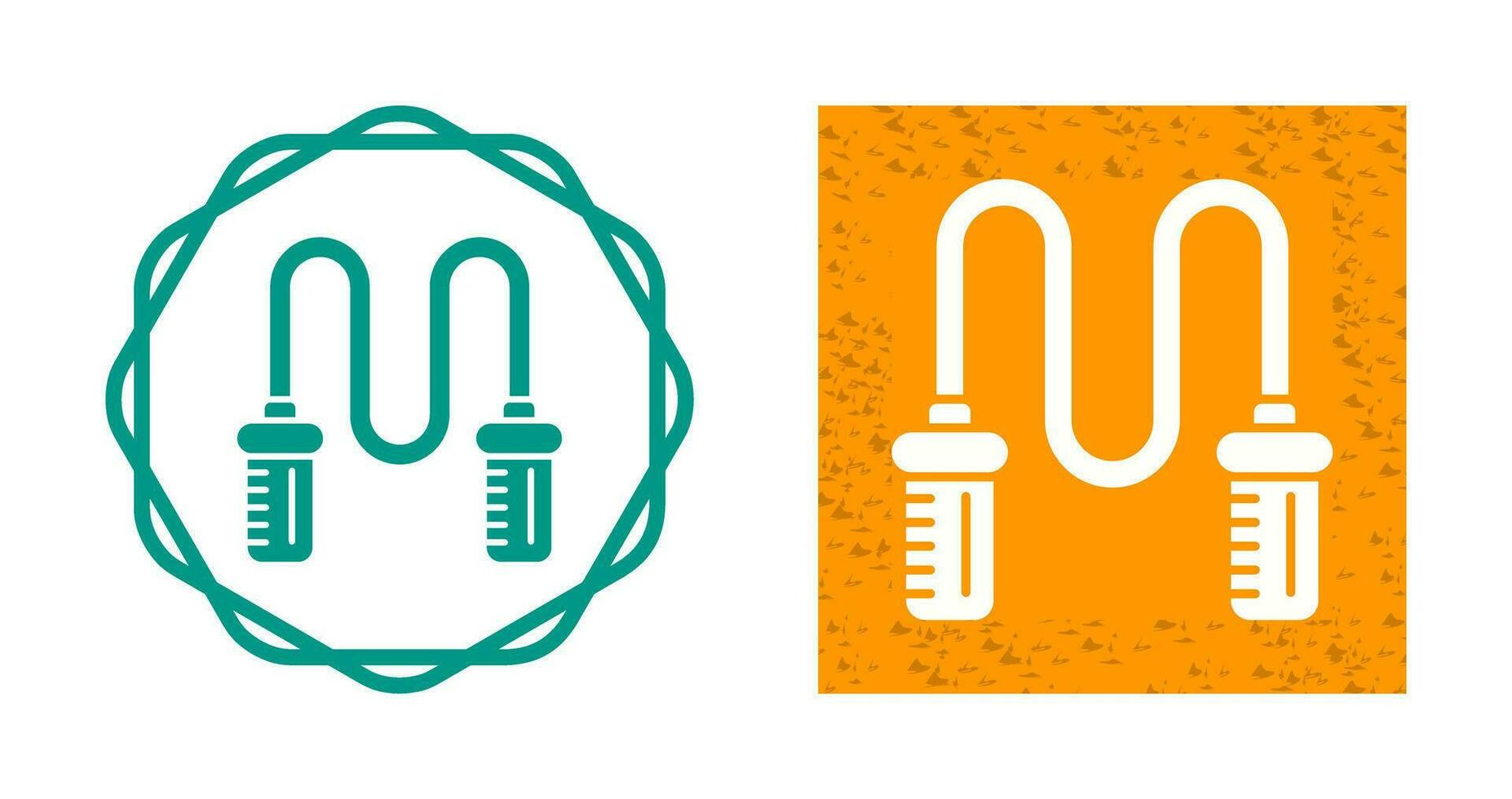 Jumping Rope Vector Icon