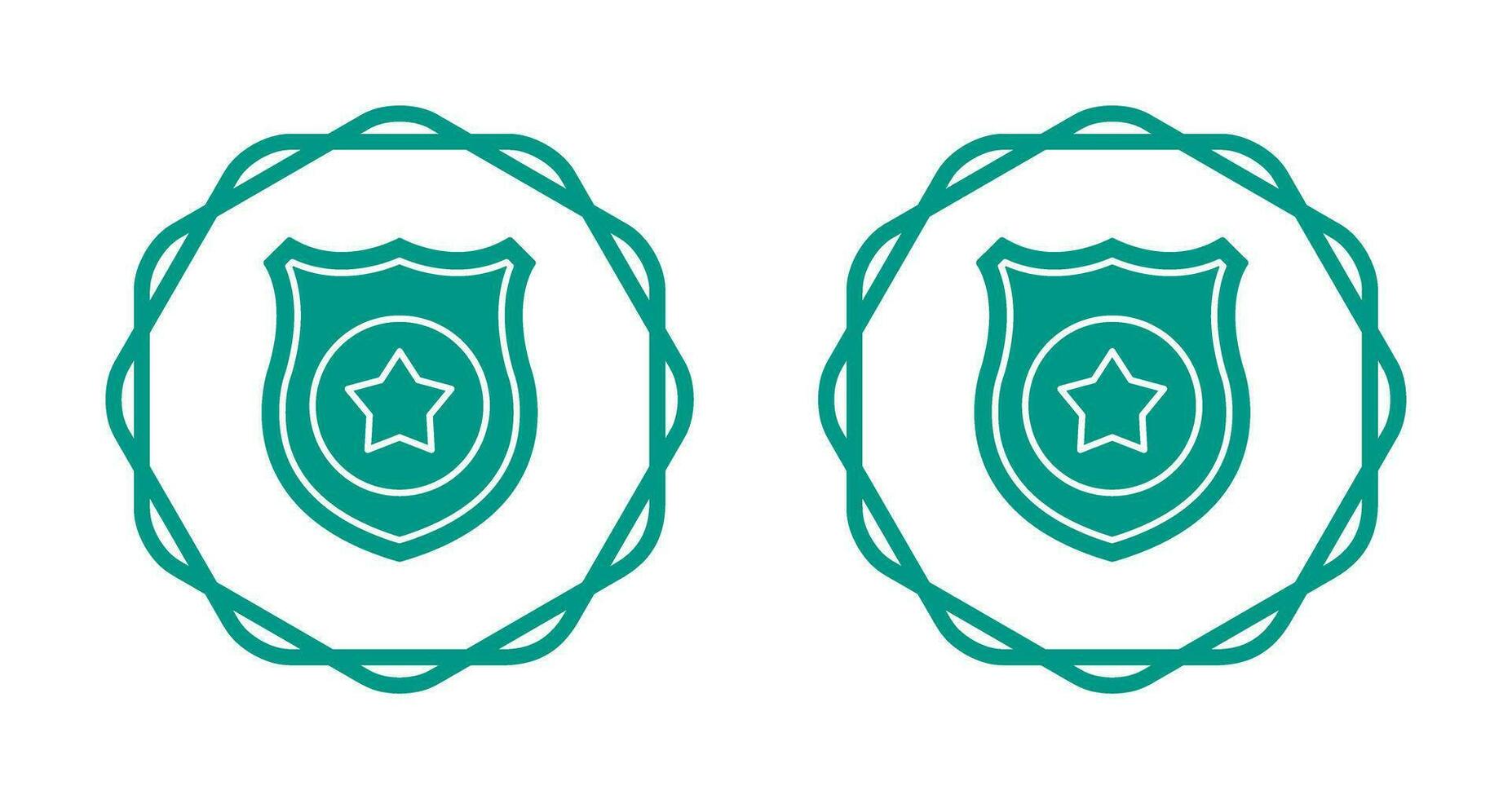 Police Shield Vector Icon