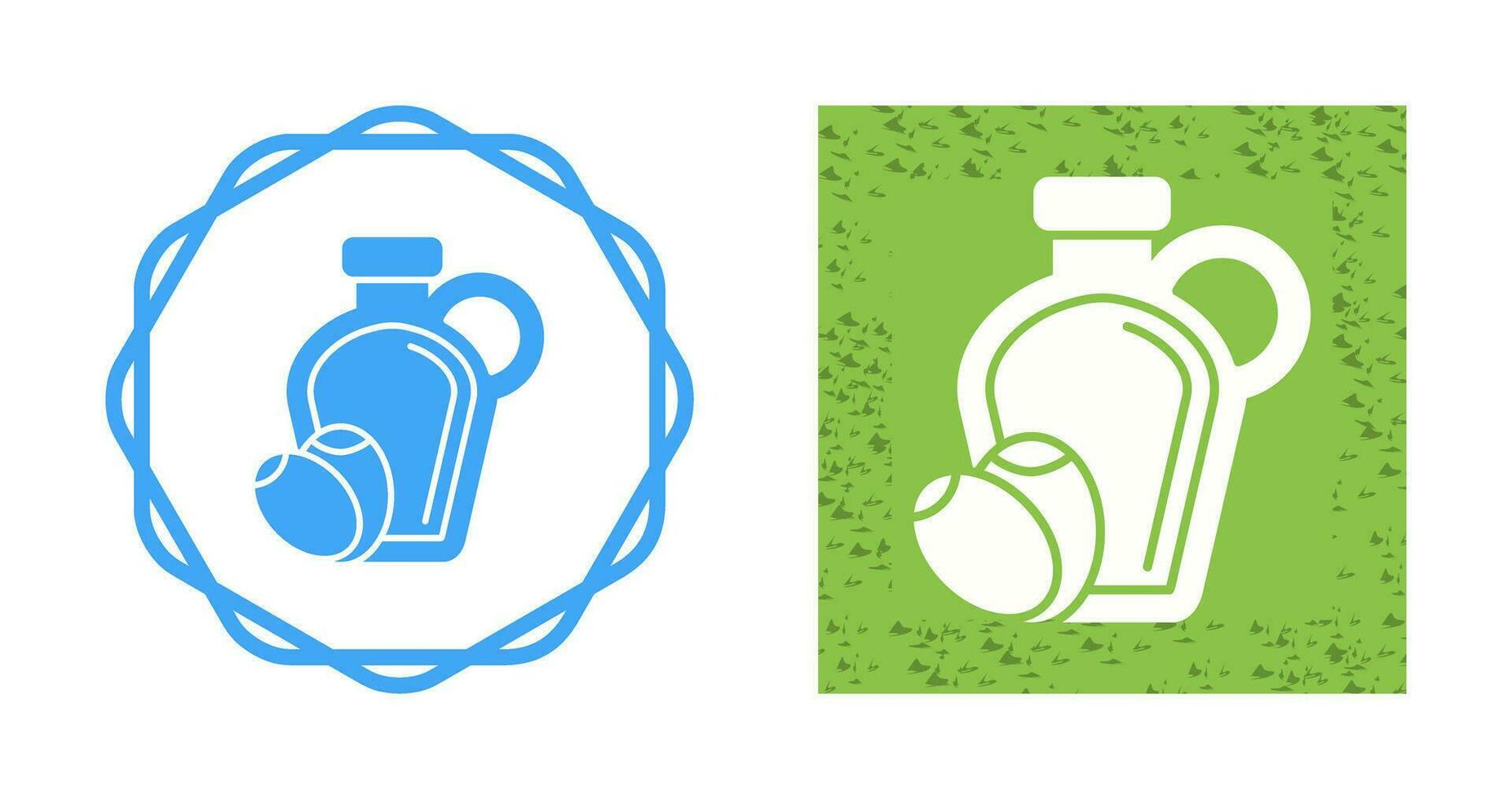 Olive Oil Vector Icon