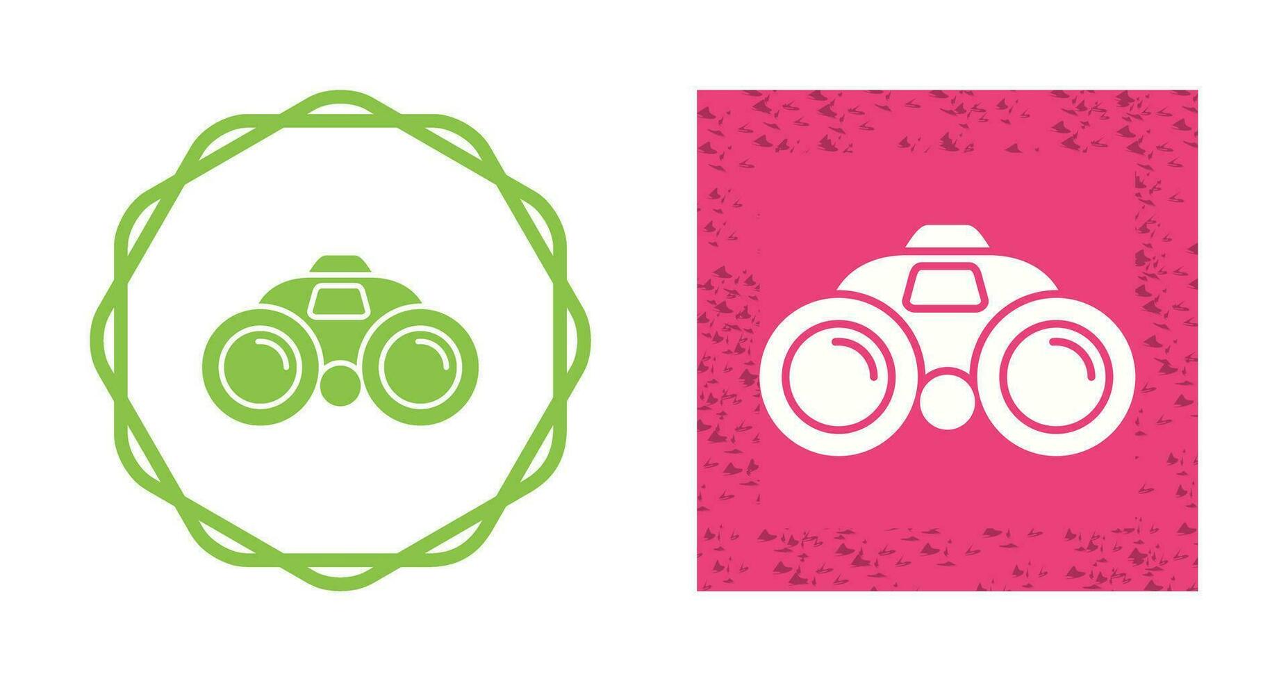 Binocular Vector Icon