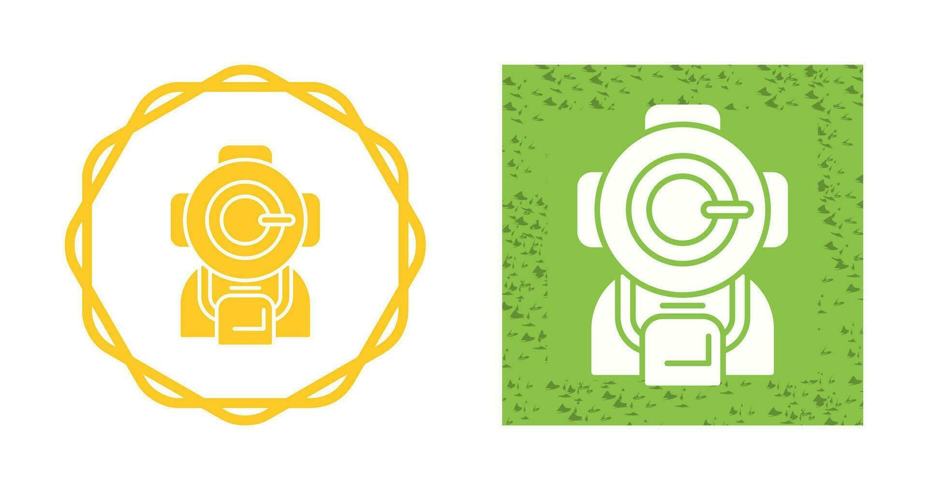 Diving Helmet Vector Icon