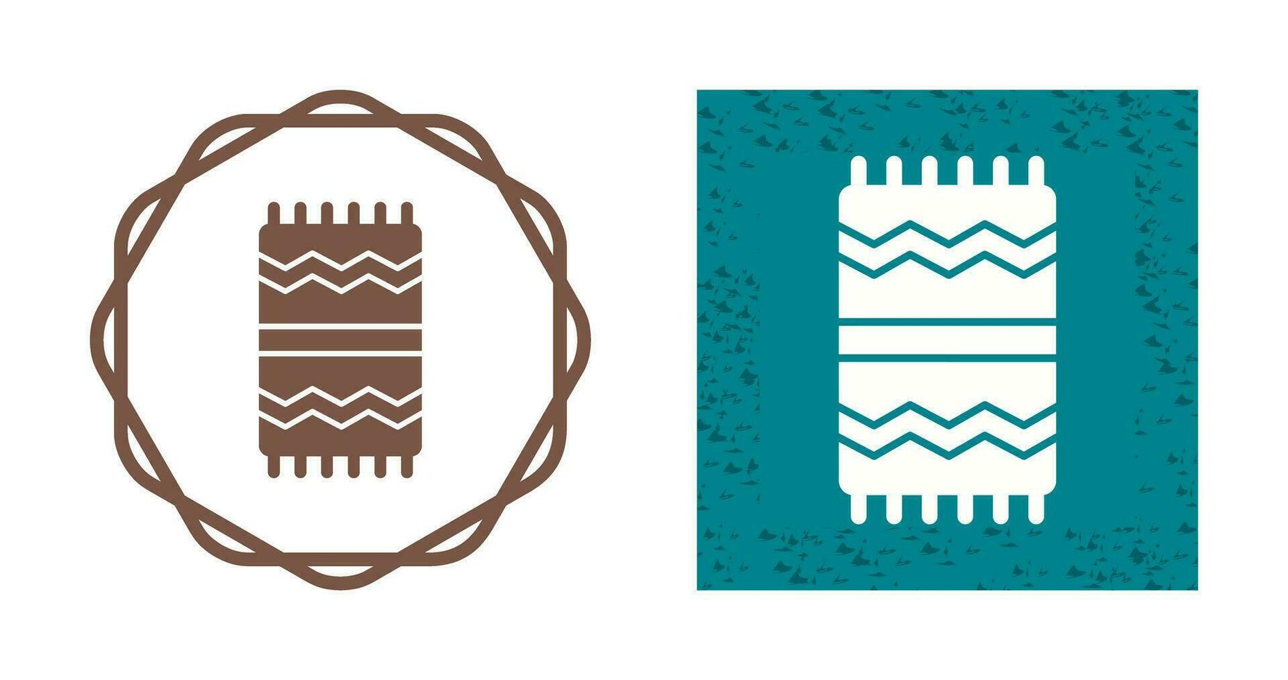 Beach Towel Vector Icon