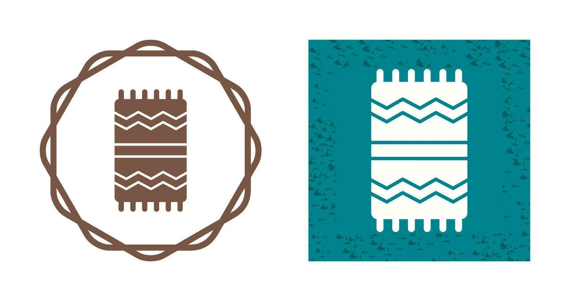 Beach Towel Vector Icon