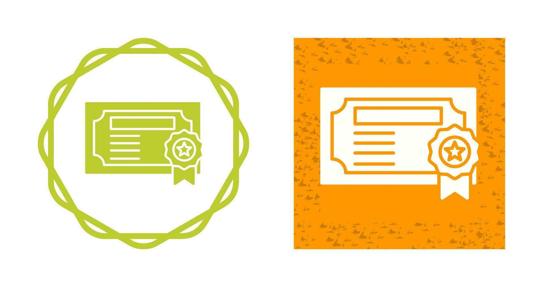 Certificate Vector Icon