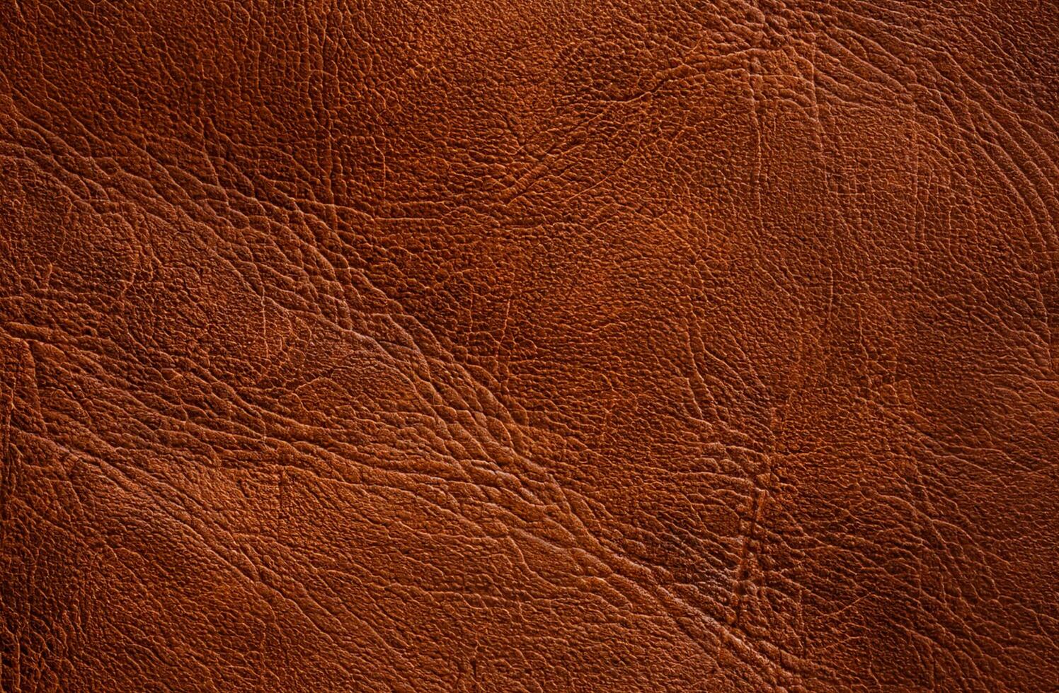 Brown leather texture background photo