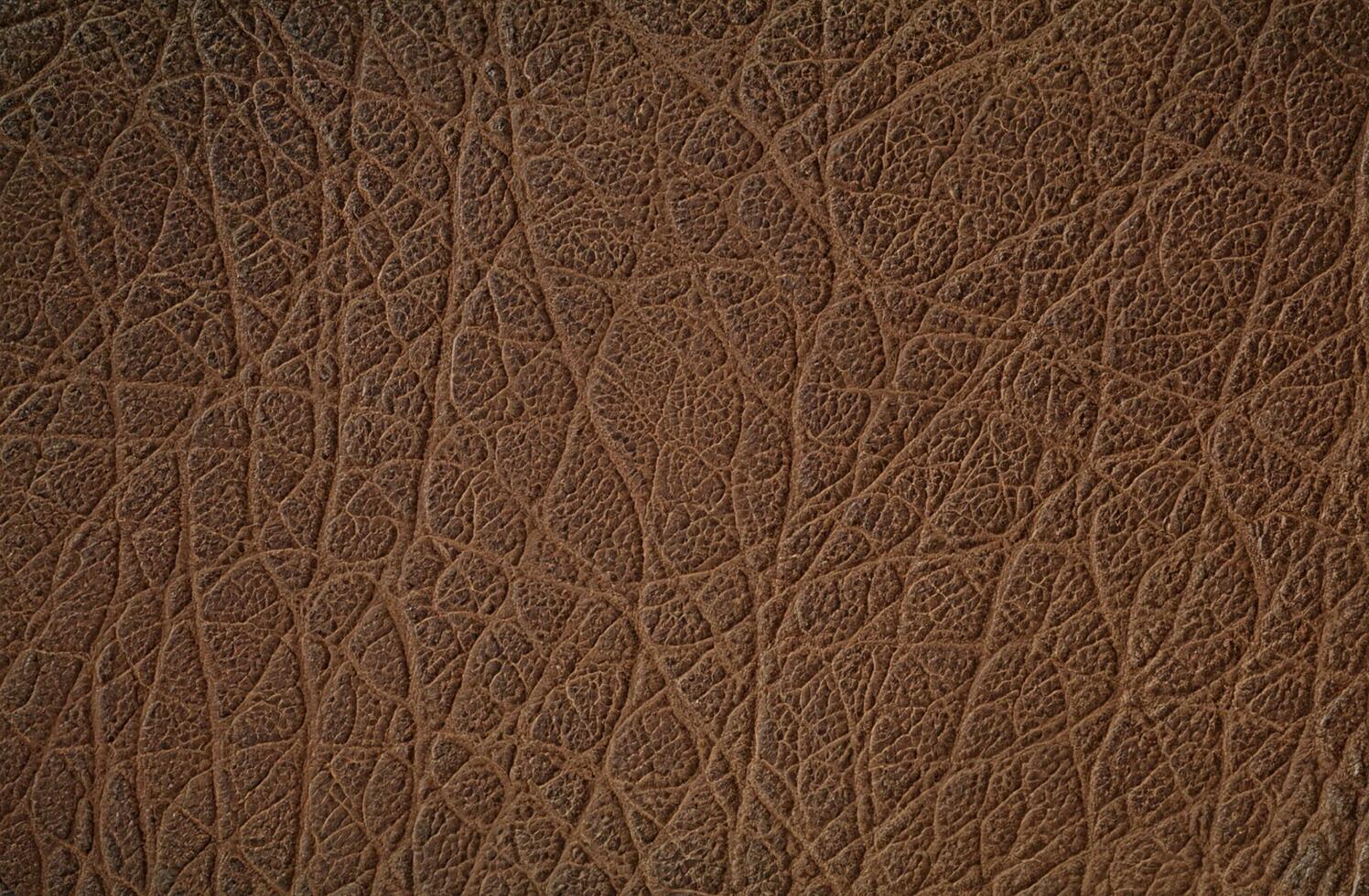 Brown leather texture background photo