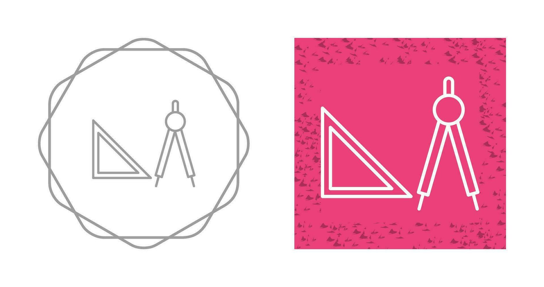 Geometry Tools Vector Icon