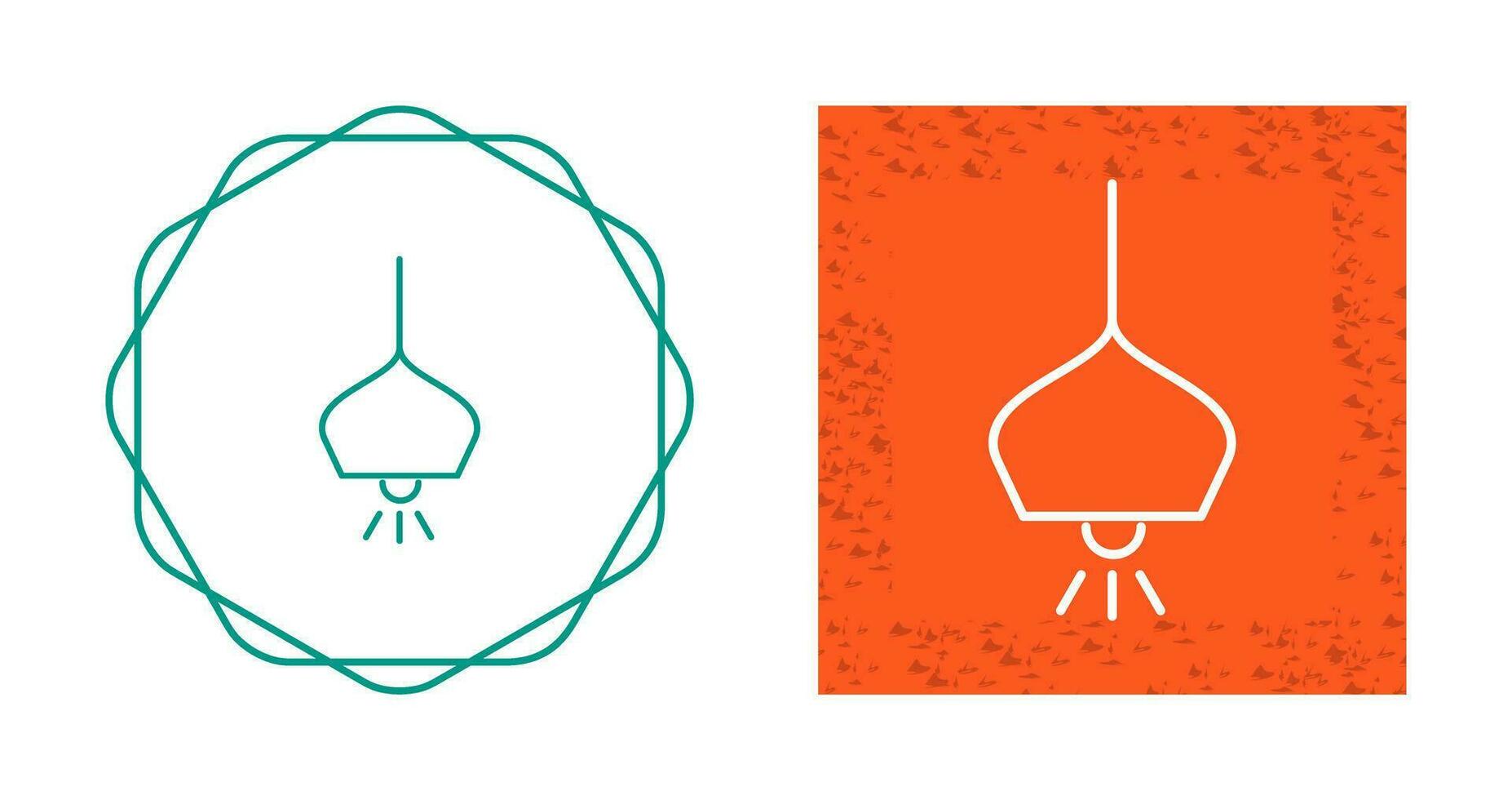 Overhead Light Vector Icon