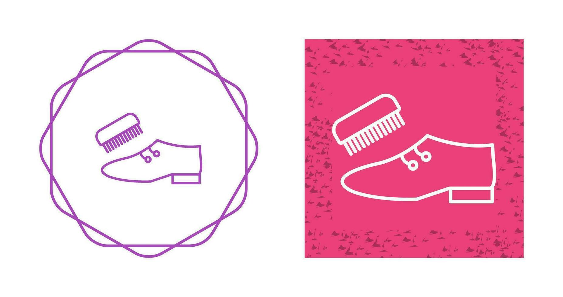 Shoe Polishing Vector Icon