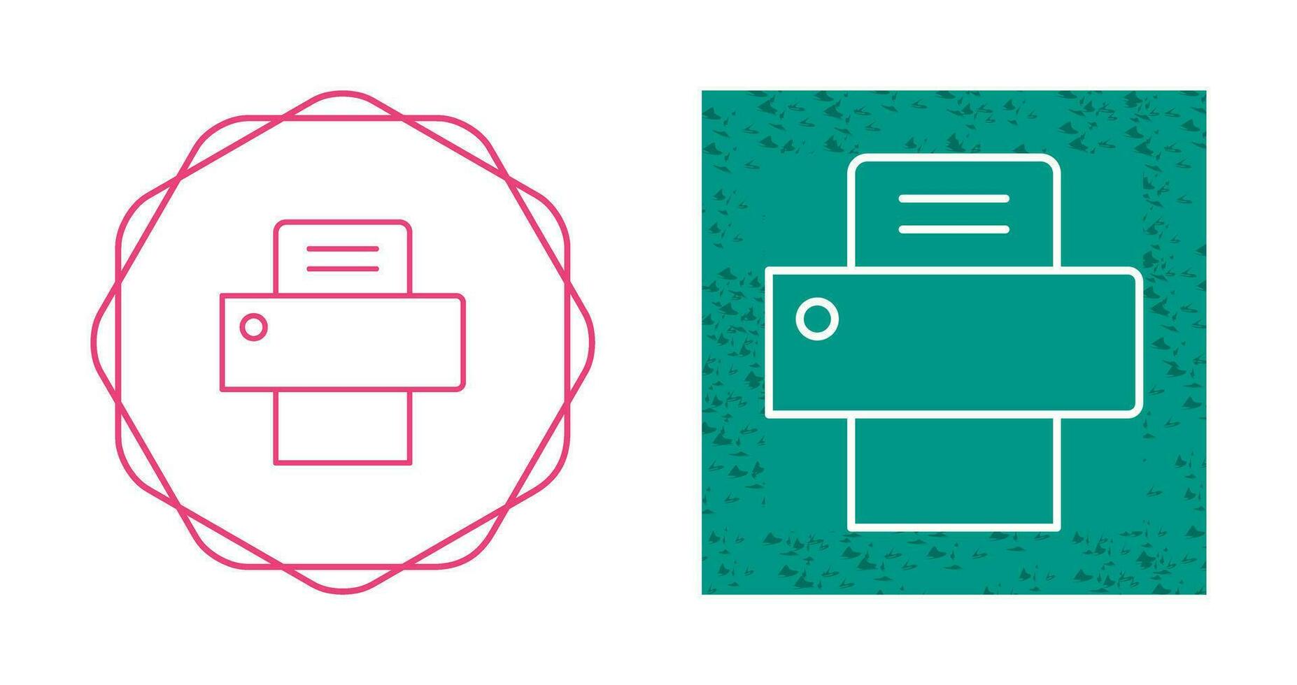 Fax Machine Vector Icon