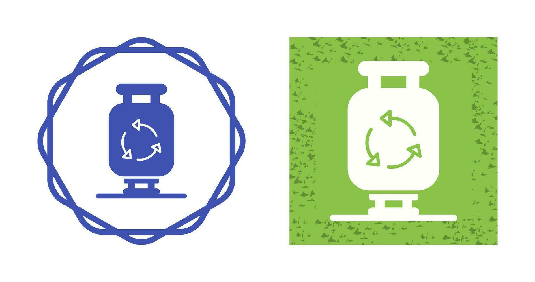 Gas Cylinder Vector Icon