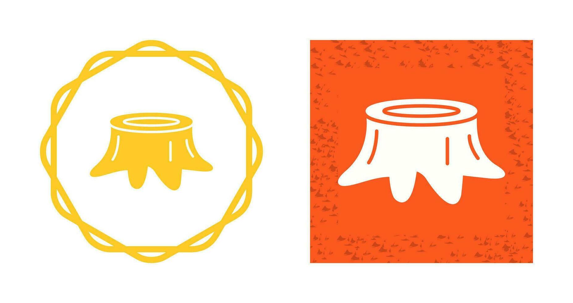 Stump Vector Icon