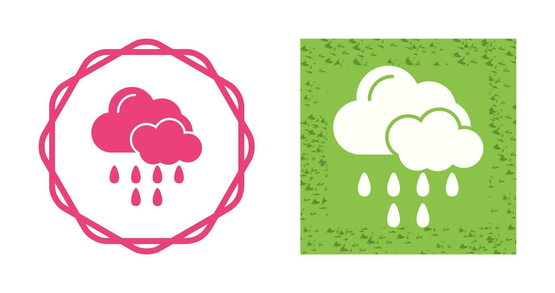 Rain Vector Icon