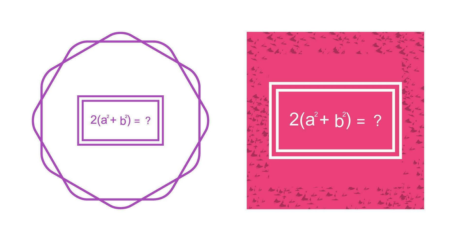 Solving Formula Vector Icon