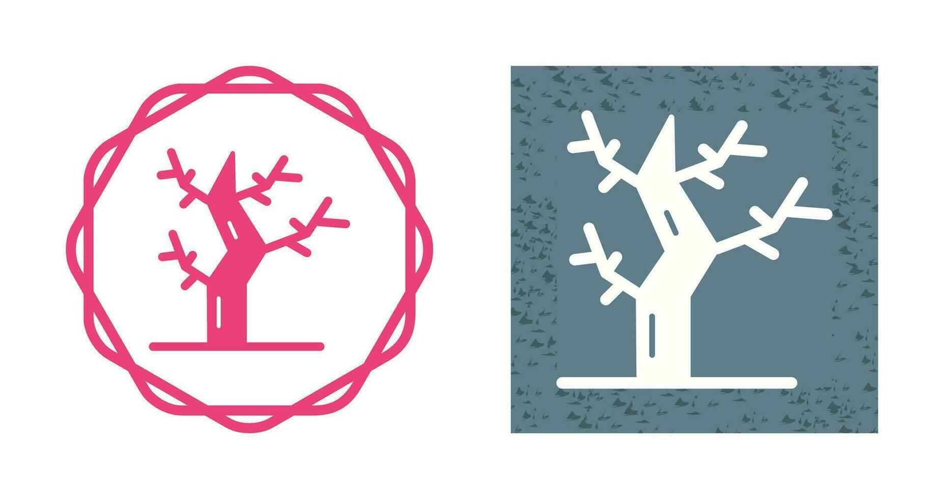 Dry Tree Vector Icon