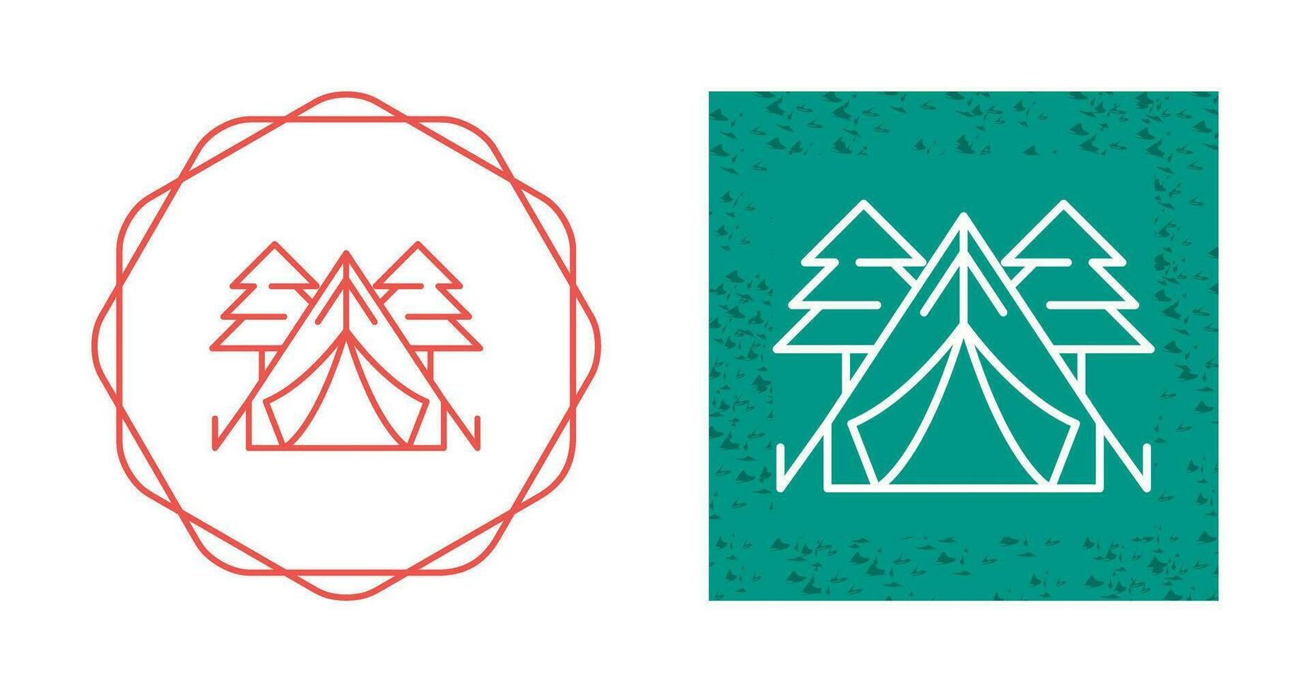 Tent Vector Icon