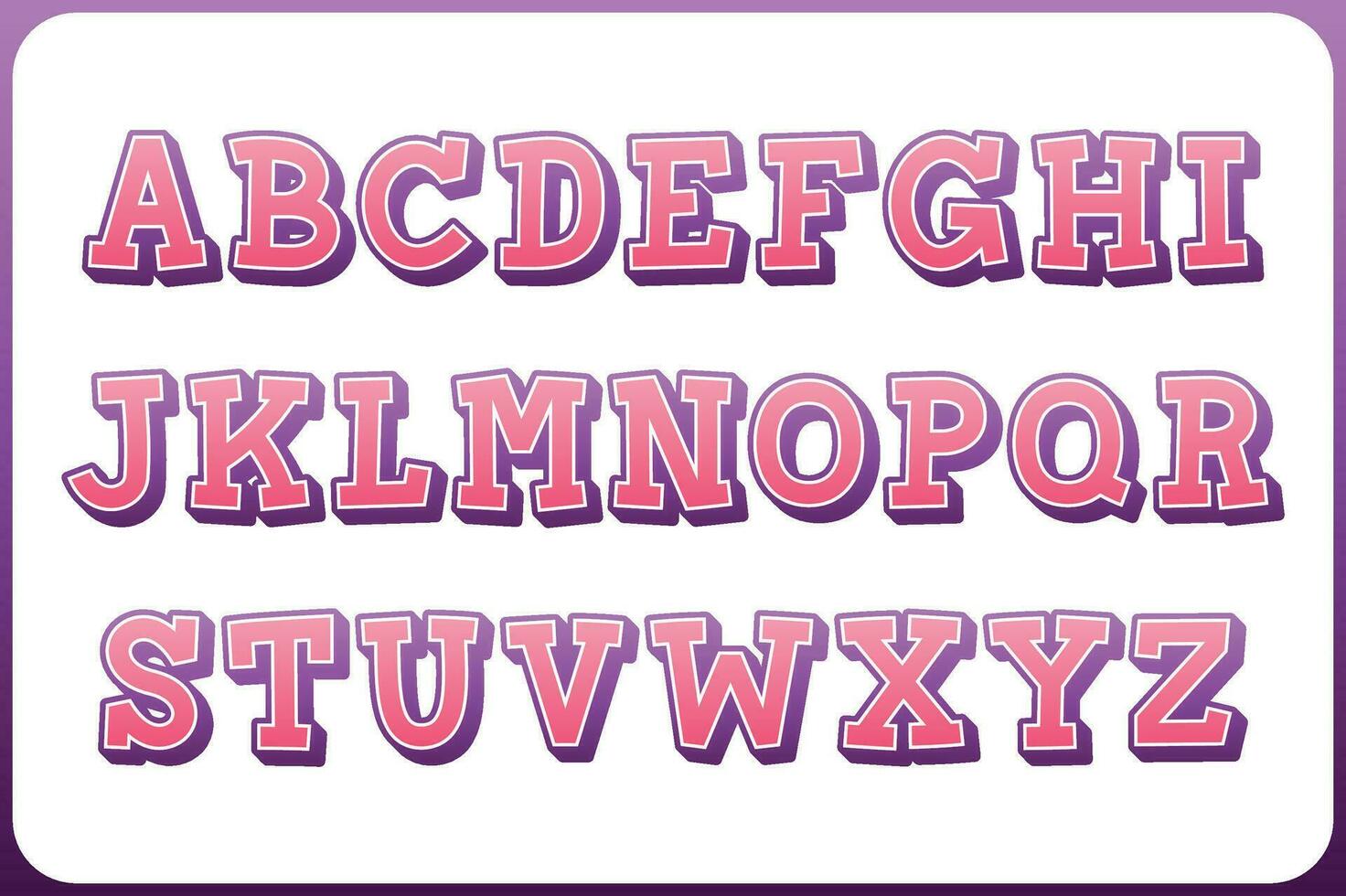 Versatile Collection of Pop Art Alphabet Letters for Various Uses vector