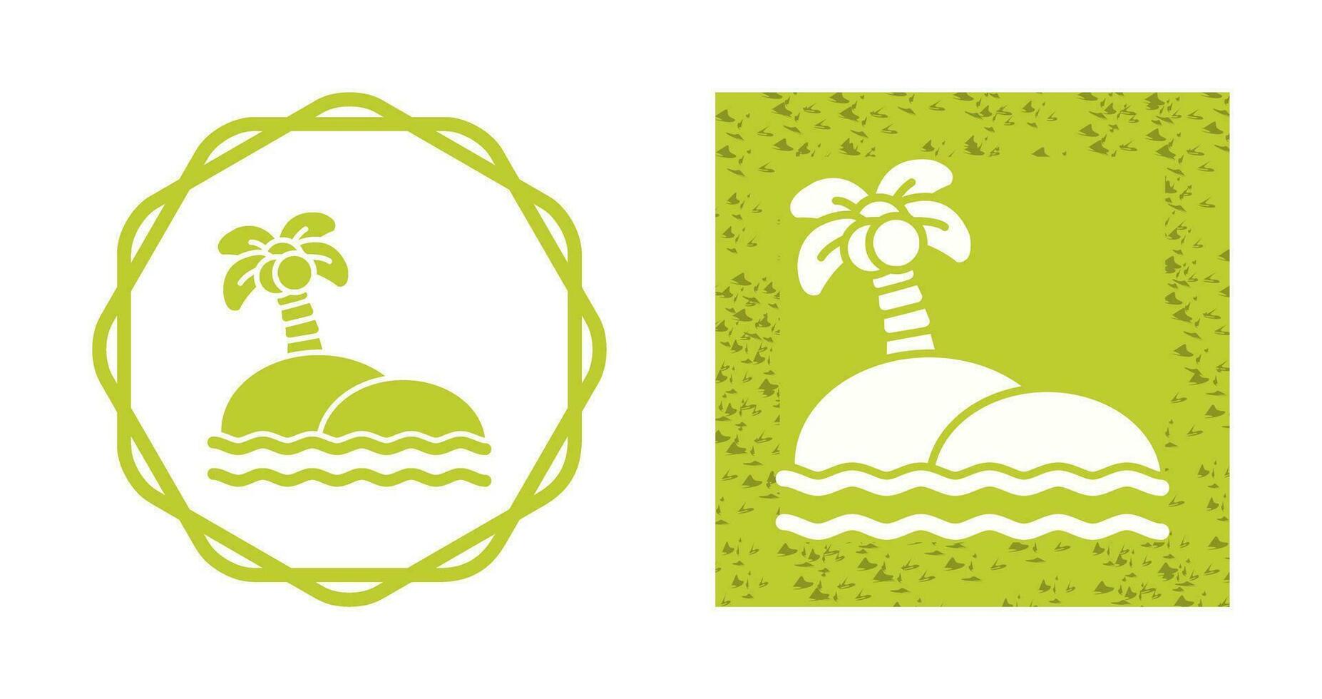 Island Vector Icon