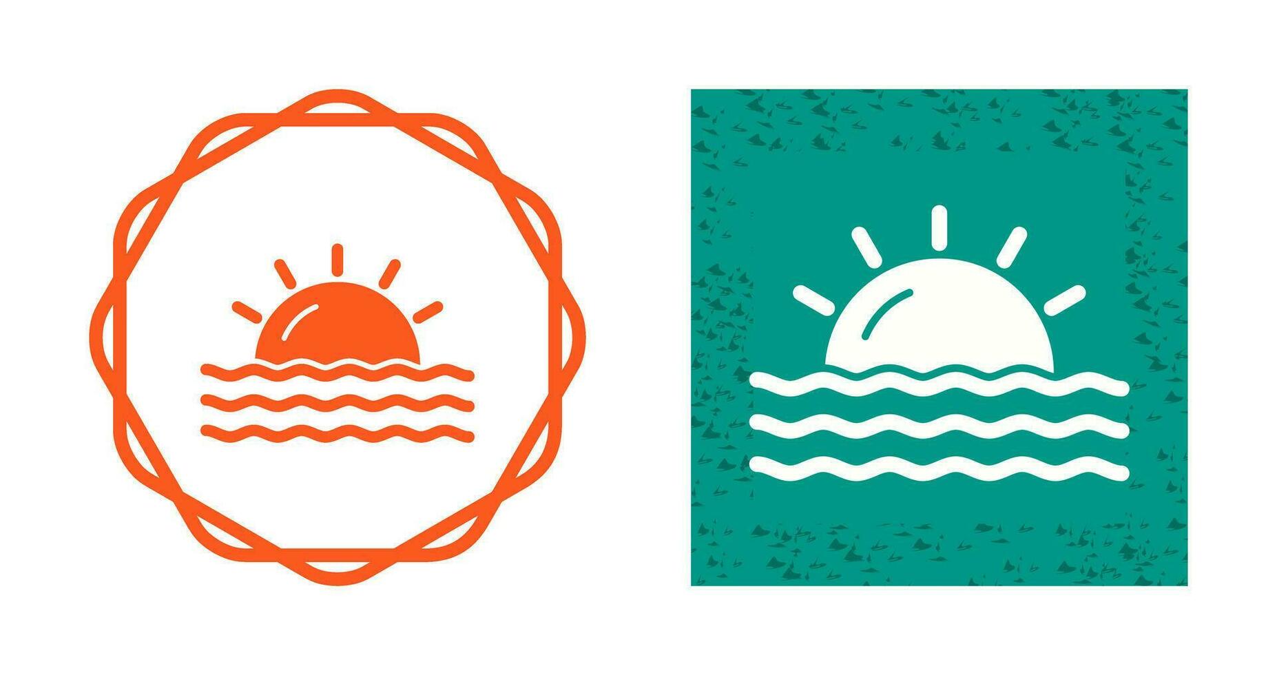 Sunset Vector Icon