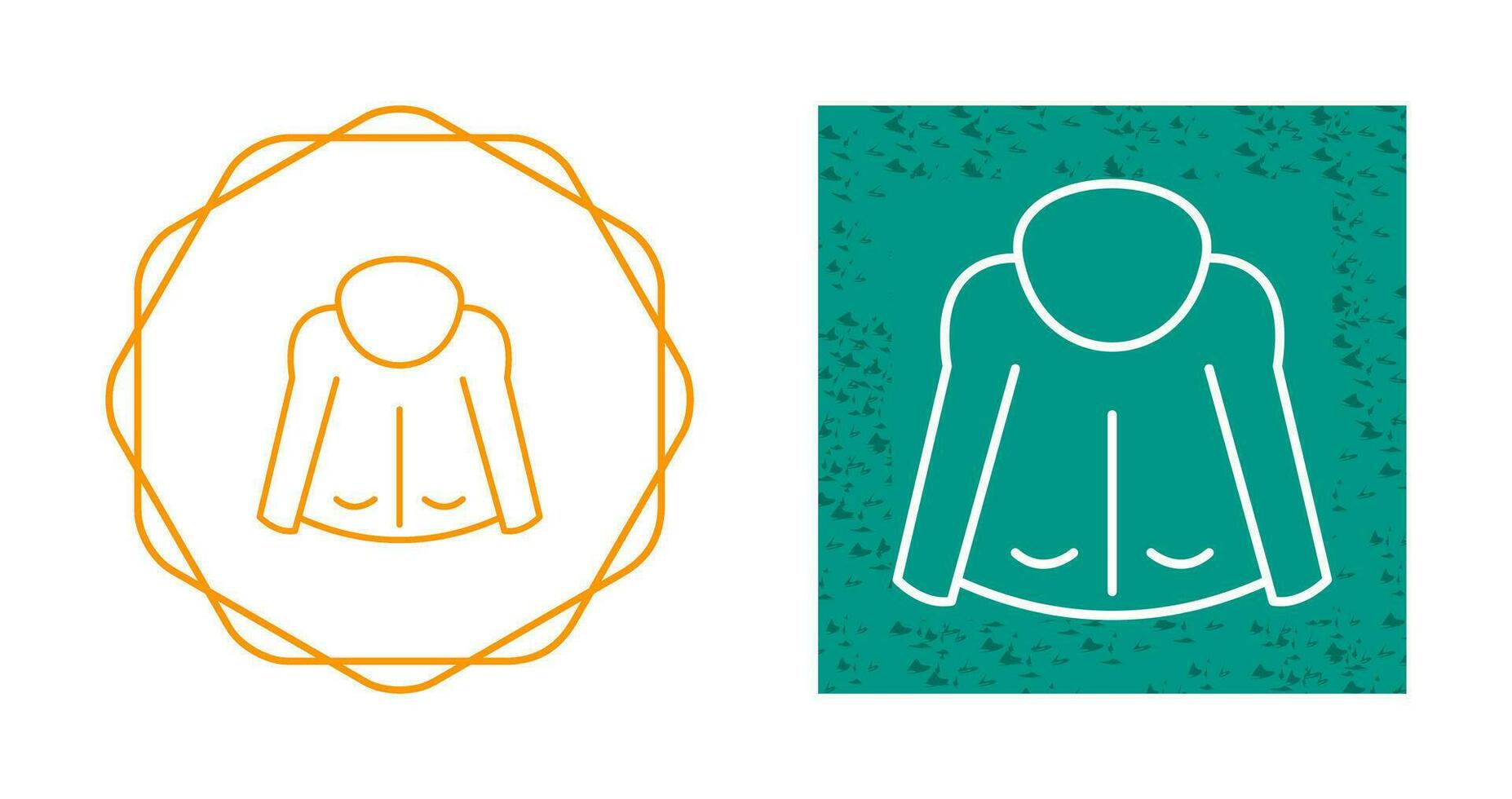 Warm jacket Vector Icon