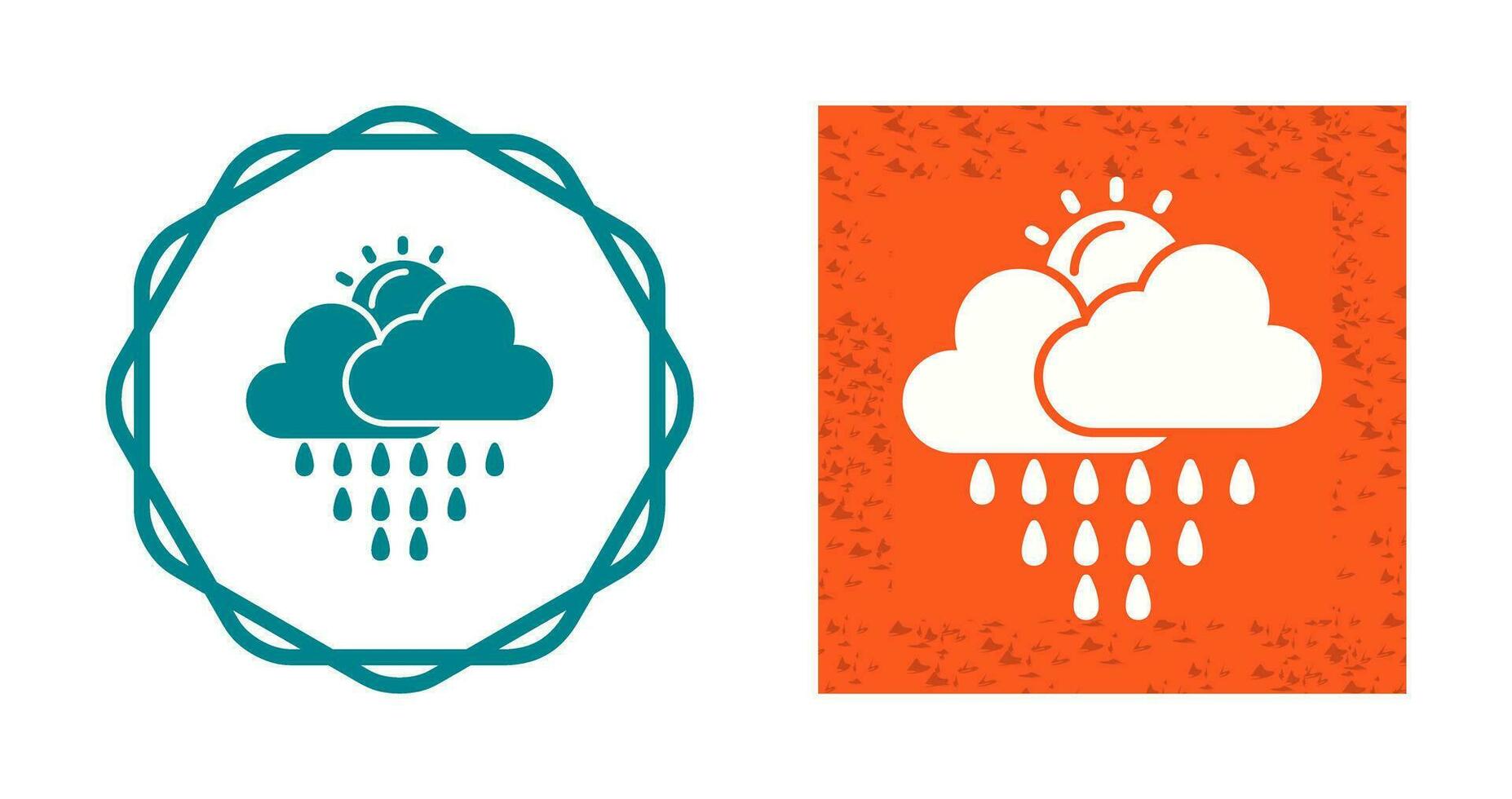 Rain Vector Icon