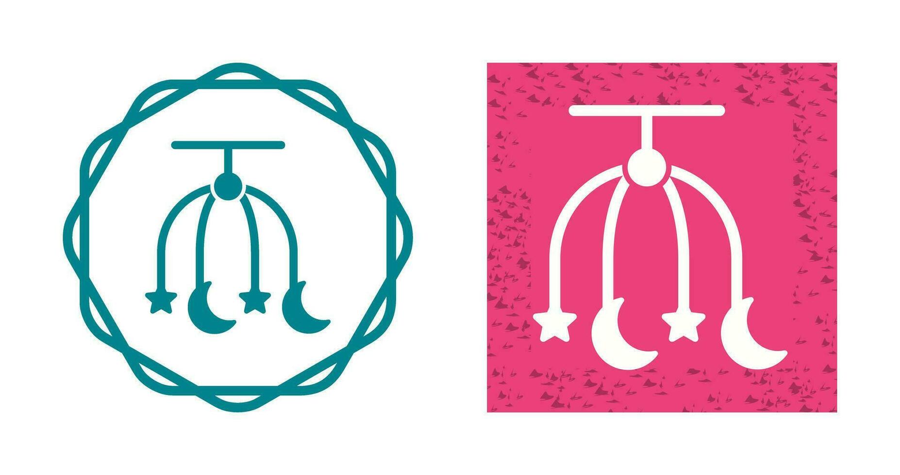 Crib Toy Vector Icon