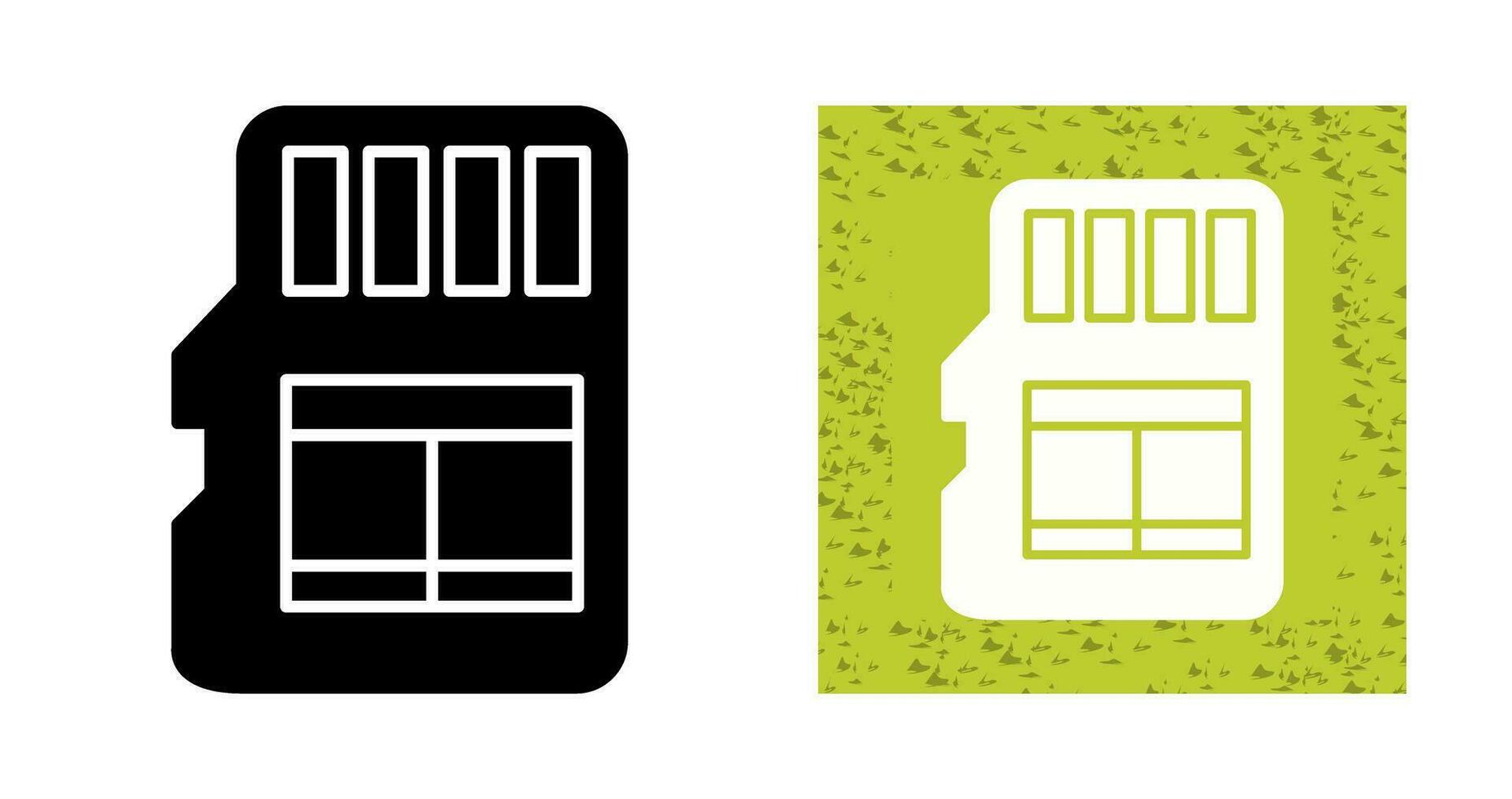 Memory Card Vector Icon