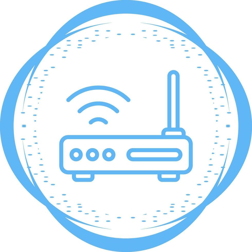 Wi-Fi Router Vector Icon