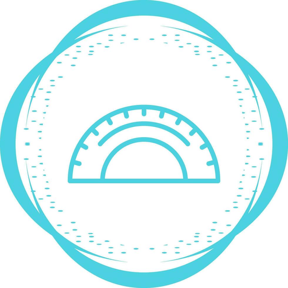 Protractor Vector Icon