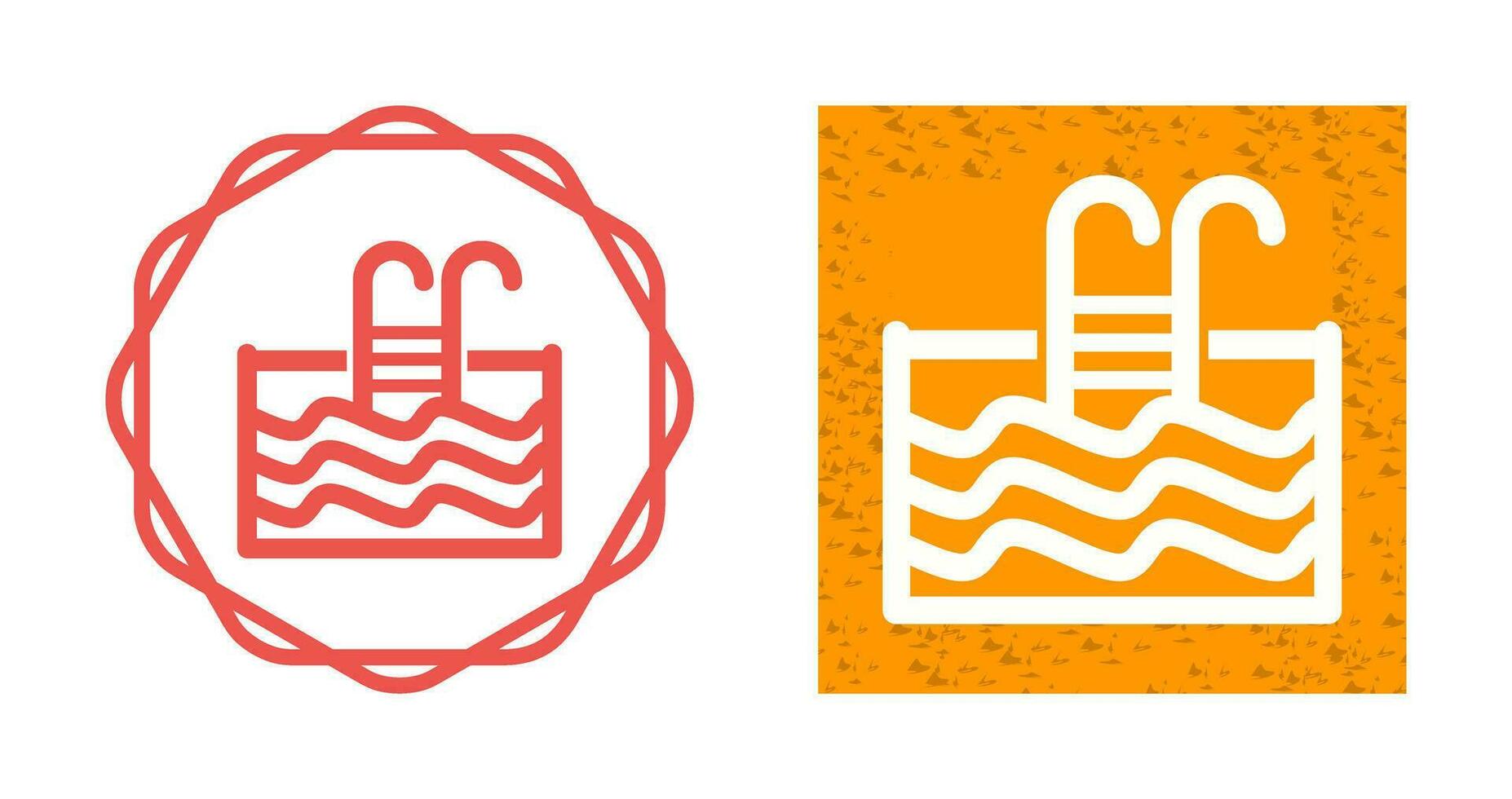 Swimming Pool Vector Icon