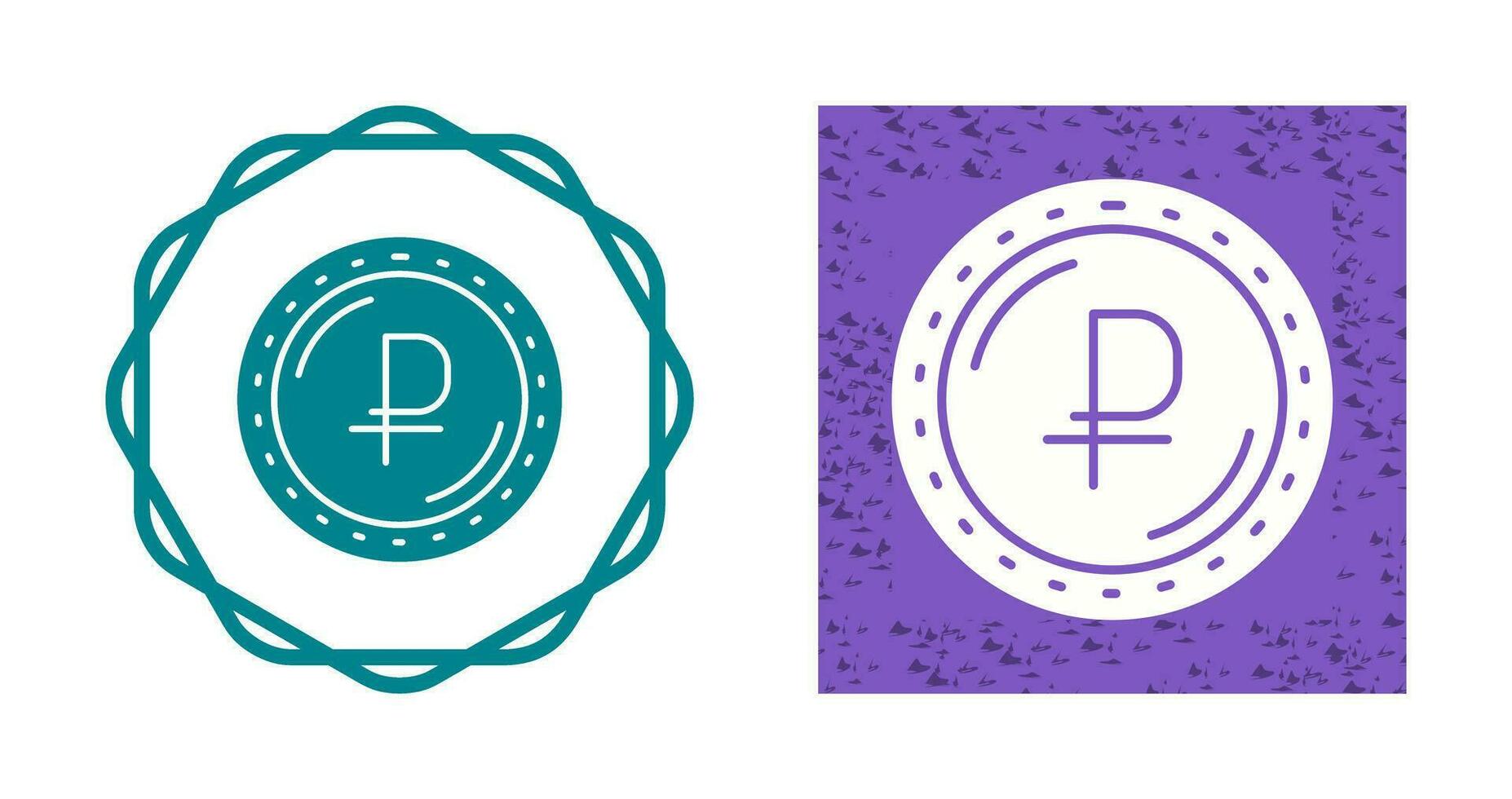 Ruble Currency Vector Icon