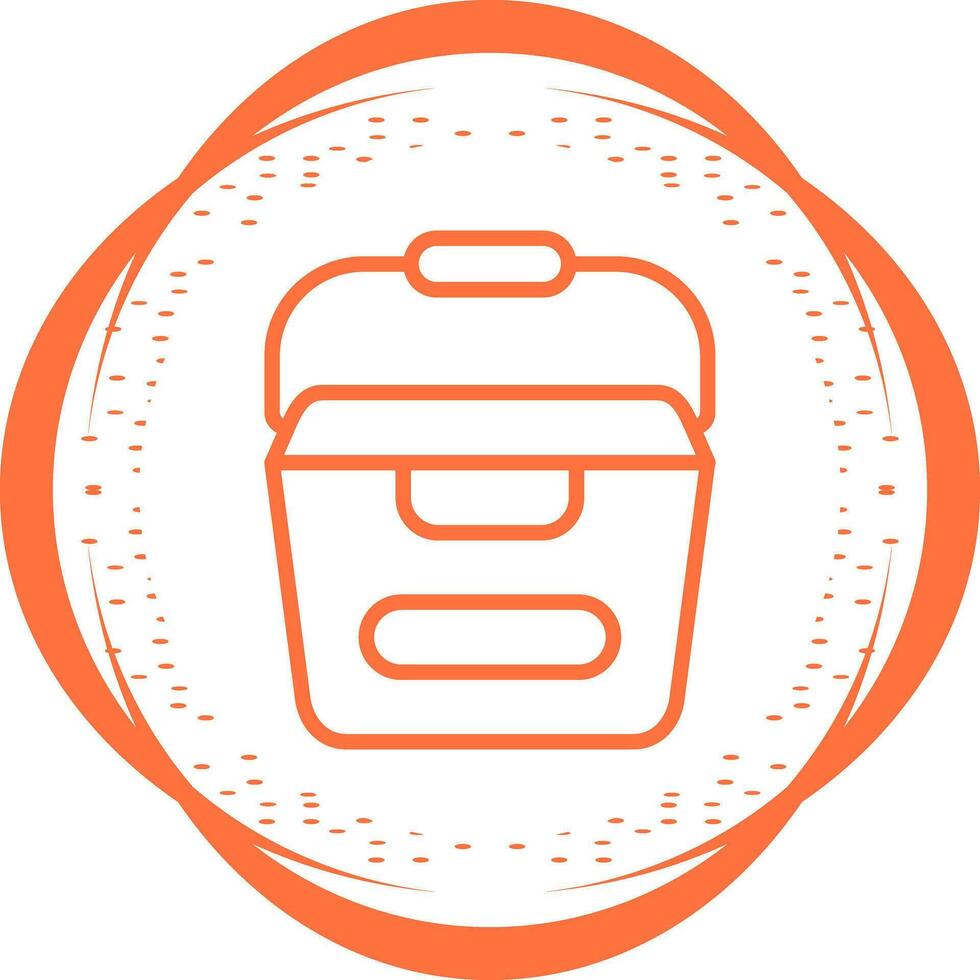 Portable water container Vector Icon